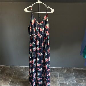 Sienna Sky Navy Floral Maxi Dress